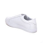 Textured Low-Top Sneaker // White (Euro: 42)