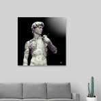 David // Aluminum (16"W x 16"H)