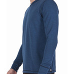 Blackcomb Merino Vee Sweater // Moroccan Blue (2XL)