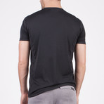 Technical Training S/S Crew // Black + Black (XL)