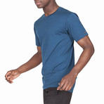 Ultrafine S/S Merino Crew Shirt // Moroccan Blue (2XL)