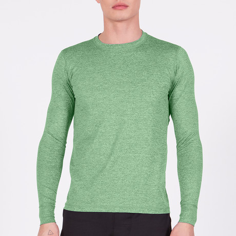 Runners Choice L/S // Heather Green (S)