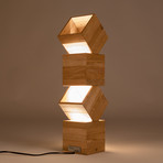 Danquen // Handmade Wooden Floor Lamp