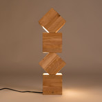 Danquen // Handmade Wooden Floor Lamp
