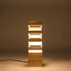 Akoredeoia // Wooden Table Lamp