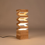 Accordeon // Wooden Pendant Lamp