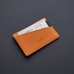 BOLDR Slim Wallet 2.0 // Brown + Blue