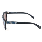 Diesel // Unisex Kazan Sunglasses // Denim Stripe + Brown