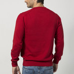 V-Neck Sweater // Bordeaux (S)