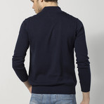 Half-Zip Sweater // Navy (2XL)