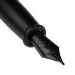 Piuma Minimal Fountain Pen // Black Aluminum