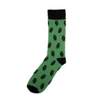 Green Yoda Socks