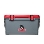 Kong Cooler // Rugged Red + Gray (50 Quart)