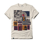 London Icons T-Shirt // Vintage White (2XL)