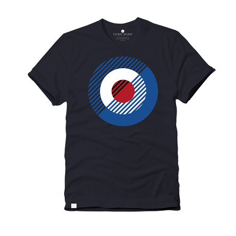 Bauhaus T-Shirt // Navy (S)
