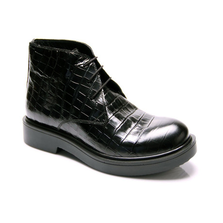 Crocodile Boot // Black (Euro: 42)