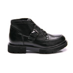 Strapped Boot // Black (Euro: 43)