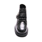 Strapped Boot // Black (Euro: 45)