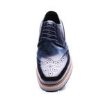 Medallion Wing-Tip Shoe // Dark Blue (Euro: 44)