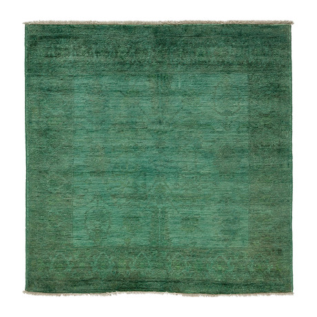 Vibrance Hand Knotted Square Rug // 1783-389