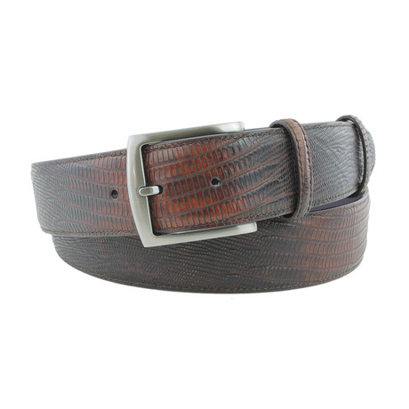 2-Tone Lined Belt // Flame (Size 30)