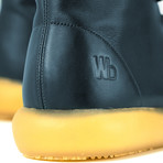Larries High-Top Sneaker // Navy + Gum (US: 8)