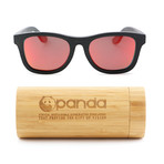 Monroe Sunglasses // Black + Red