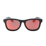 Monroe Sunglasses // Black + Red