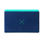 Slim Wallet // Blue