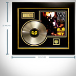 Gold LP Record // Wu-Tang // 36 Chambers