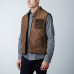 Reversible Wool Vest // Medieval Blue (S)