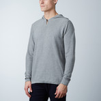 Lightweight Hoodie // Smoked Pearl Heather (2XL)