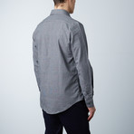 Brushed Glen Plaid Woven // Heather Grey (2XL)