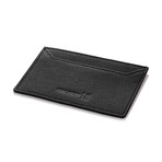 Slim RFID Leather Wallet // Black