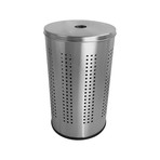 Stainless Steel Laundry Bin // 46L (Brushed Lid)