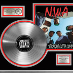 Platinum LP Record // NWA // Straight Outta Compton