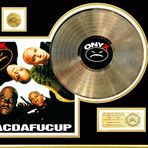 Gold LP Record // Onyx // Bacdafucup