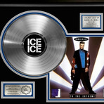 Platinum LP Record // Vanilla Ice // To The Extreme