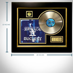 Gold LP Record // Menace 2 Society // Soundtrack