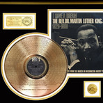 Gold LP Record // Martin Luther King Jr.
