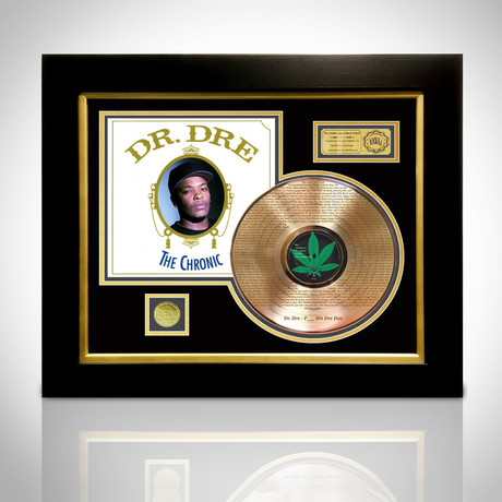 Gold LP Record // Dr. Dre // The Chronic