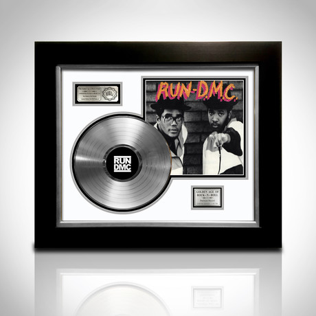 Platinum LP Record // Run Dmc