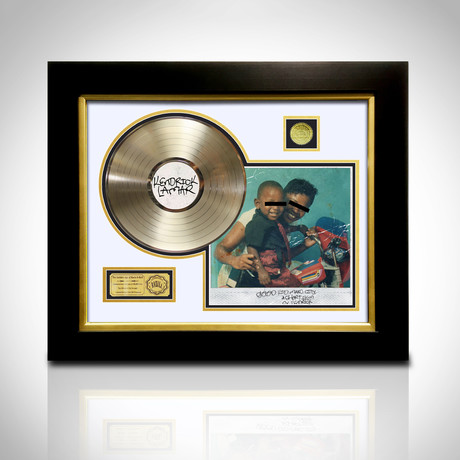 Gold LP Record // Kendrick Lamar // Good Kid