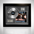 Platinum LP Record // Ice-T // Original Gangster