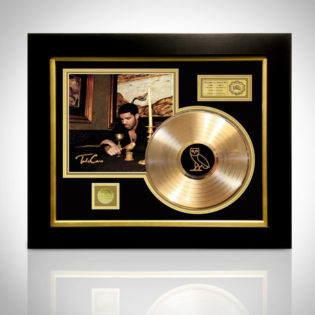 Gold LP Record // Drake // Take Care