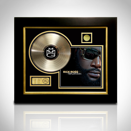 Gold LP Record // Rick Ross // Teflon Don