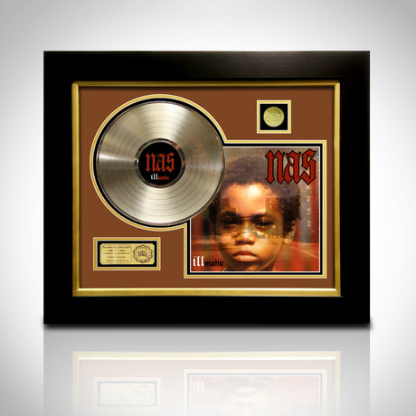 Gold LP Record // Nas // Illmatic
