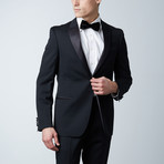 Peak Slim Fit Nested Tuxedo // Black (US: 36S)