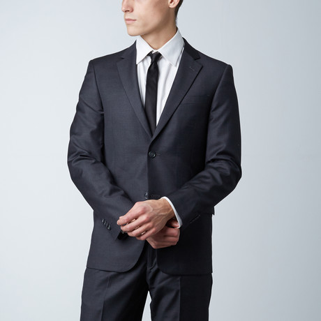 Notch Slim Fit Nested Suit // Charcoal (US: 36S)