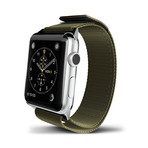 Olive Nylon Active Band // 38mm (Space Gray Aluminum)